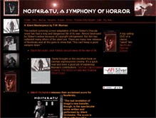 Tablet Screenshot of nosferatumovie.com